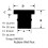Rubber Motorcycle Windshield Nuts M6 20 Pack 7