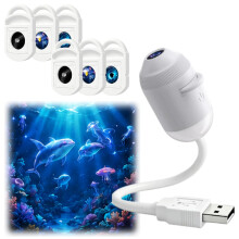Ocean Galaxy Night Light Projector Plug and Play HD Star Projector Smart Ho
