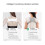 Posture Corrector with Vibration Reminder for All Ages and 6