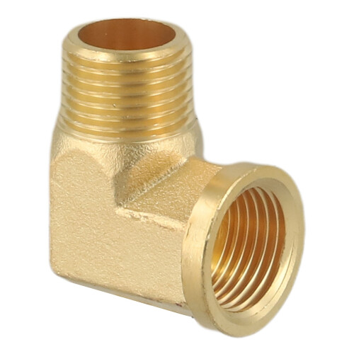 Brass 90-Degree Elbow Fitting 1/8 1/4 3/8 1/2 NPT 1