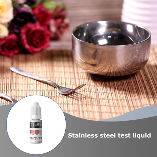 Stainless Steel Testing Liquid Portable Kit for 200 201 202 2