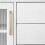 Multipurpose Brushed Gold Cabinet Pull Zinc Alloy 2-Pack 3