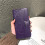 Samsung Galaxy A71 5G wallet case butterfly purple leather 7