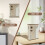 Wood Key Cabinet Wall Mount with Hooks for Home Office 3
