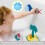 Silicone Bathtub Overflow Drain Cover Blue 6