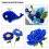Chenille Stem Pipe Cleaners Craft Kit 300 pcs 3 colors 7