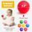 Ocean Ball Pit Toy Set Inflatable Plastic Balls 200 pcs 5