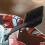 Motorcycle Rearview Mirrors with Reflector Spoiler 2PCS 3