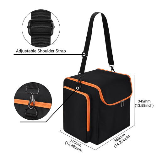 FEAMOS Sound Box Carrying Case with Adjustable Strap 2