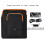 FEAMOS Sound Box Carrying Case with Adjustable Strap 6