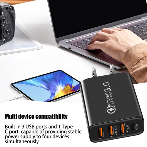 USB-C Multiport Charger for Laptop Phone Car Home 2