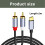 Type C to 2RCA Audio Splitter Cable for iPhone 15/16 5