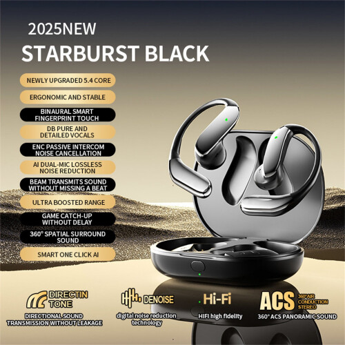 True Wireless Bluetooth Earbuds with Noise Cancellation, 2