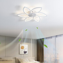BEOSIOR Ceiling Fans with Lights with Remote Control LED Dimmable Fan Ceili
