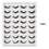 Russian Curl False Eyelashes Synthetic 16 Pairs 2