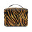 Glitter Zebra Stripes Cosmetic Organizer with Brush Storage 4