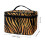 Glitter Zebra Stripes Cosmetic Organizer with Brush Storage 6