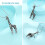 Giraffe Pendant Necklace Stainless Steel Ashes Keepsake 5
