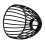 Black Drum Lamp Shade with Wire Frame 1 Pack 7