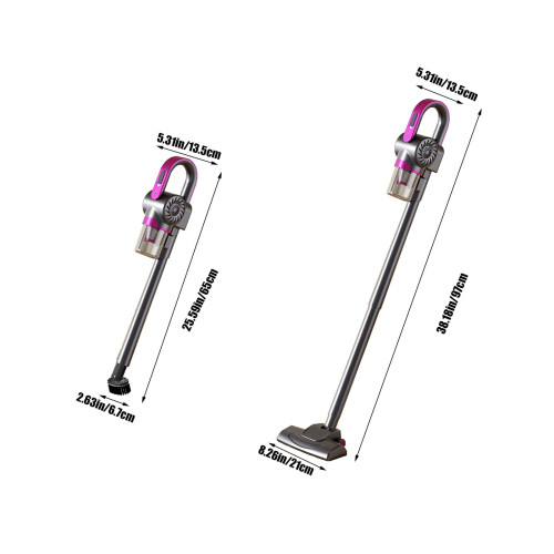 Handheld Vacuum Cleaner with Long Crevice Tool, Strong 2