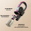 Handheld Vacuum Cleaner with Long Crevice Tool, Strong 6