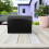 Black Stainless Steel Outdoor Mailbox Large Capacity 8