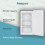 HYE 60L Under Counter Freezer, 48cm - Silver 4