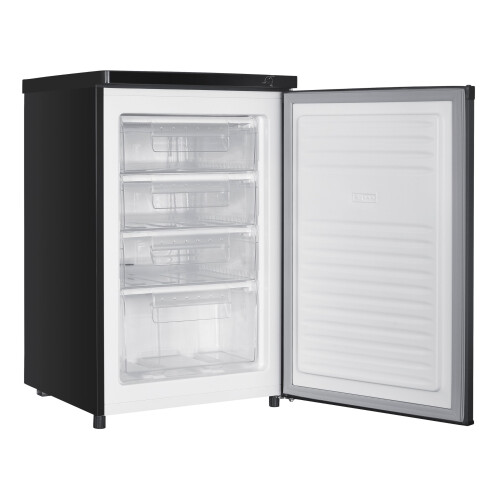 HYE 91L Under Counter Freezer, 55cm - Black 2