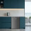 HYE 91L Under Counter Freezer, 55cm - Silver 8
