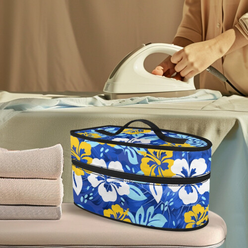 Floral Pattern Travel Iron Storage Bag Portable 1