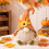 Lighted Fall Gnome Decor Maple Leaf Theme 2 pcs 3