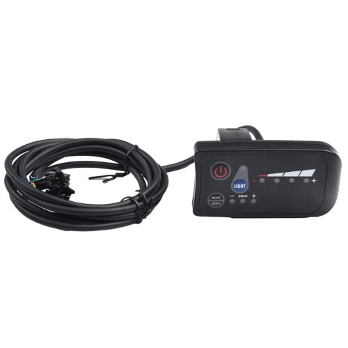 E-Bike Controller with LED Display 24V/36V/48V Plastic Panel 2