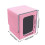 Commander Deck Box Pink Grey 100 Double-Sleeved Cards 3