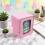 Commander Deck Box Pink Grey 100 Double-Sleeved Cards 6