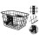 Electric Scooter Basket Solid Metal Front Mount 4