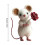Handmade Wool Felt Mouse with Heart Balloon 1 PC 4