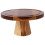 Wood Cake Stand Light Brown 9.84 Inches 4