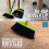 Upright Dustpan Brush Set Long Handle Green Broom 4