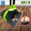 Upright Dustpan Brush Set Long Handle Green Broom 5