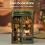 DIY Book Nook Kit Wooden Puzzle 3D Library Decor 4
