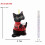 Black Cat Acrylic Christmas Ornament Set - 8 Pieces 4