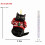 Black Cat Acrylic Christmas Ornament Set - 8 Pieces 5