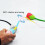 Silicone Cat Wand Toy Rechargeable Interactive Teaser 4