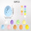 Mini Easter Eggs 9 Colors 100PCS Spring Party Decor 7