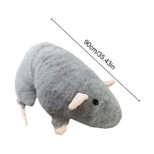 Plush Mouse Doll Realistic Soft Furry 1 Piece 1