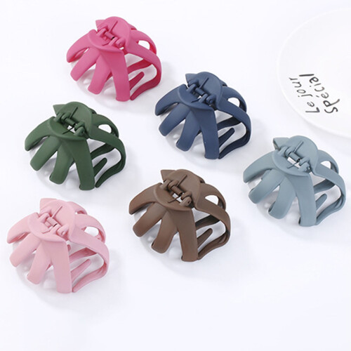 Hair Claw Clips Medium No-Slip Octopus Jaw 3 Pcs 1