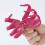 Hair Claw Clips Medium No-Slip Octopus Jaw 3 Pcs 5