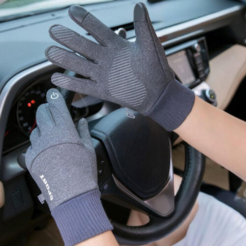 Running Gloves for Men Winter Warm Full-Finger Touchscreen 1