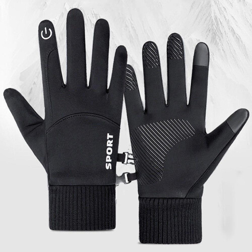 Running Gloves for Men Winter Warm Full-Finger Touchscreen 2