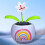 Solar Dancing Flower Decor with Colorful Pots 5
